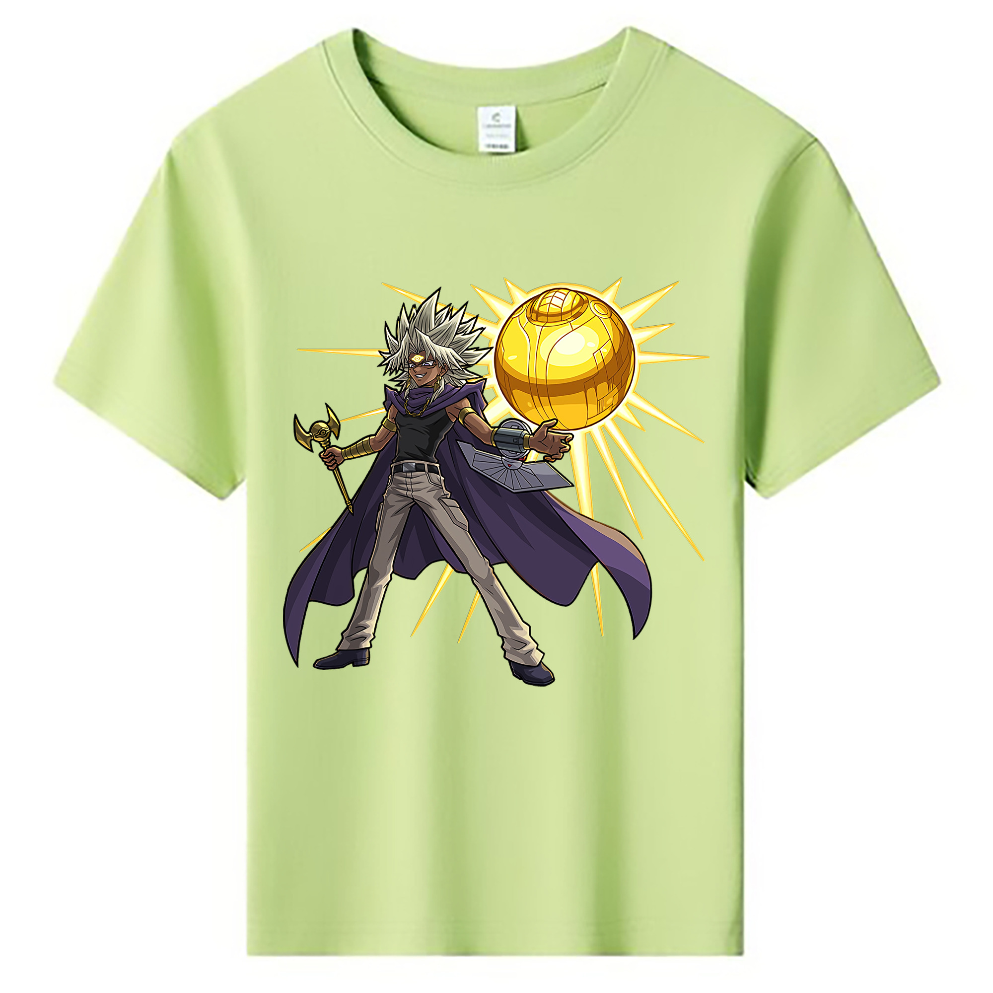 （画像用） 遊☆戯☆王 Yu-Gi-Oh! 綿100％キッズTシャツ（フロントプリント）